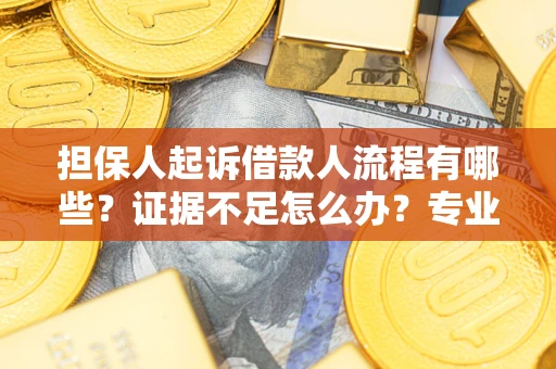 北京担保人起诉借款人流程有哪些？证据不足怎么办？专业律师解答