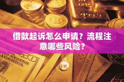 北京借款起诉怎么申请？流程注意哪些风险？