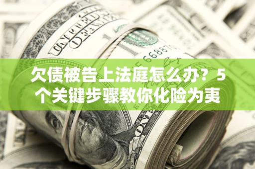 北京欠债被告上法庭怎么办？5个关键步骤教你化险为夷