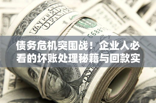 北京债务危机突围战！企业人必看的坏账处理秘籍与回款实战指南